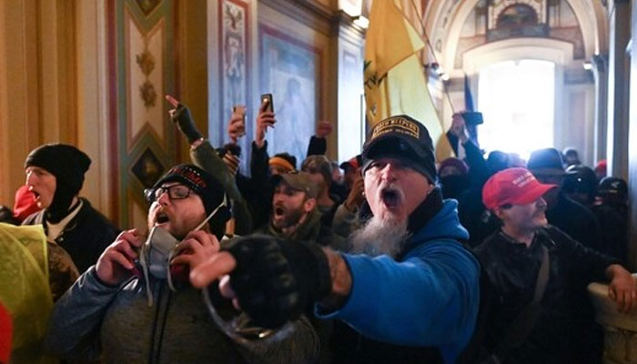 An image from January 6 riots of 2021.— AFP/file