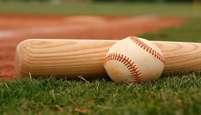 Representational image of baseball bat and ball. — AFP File
