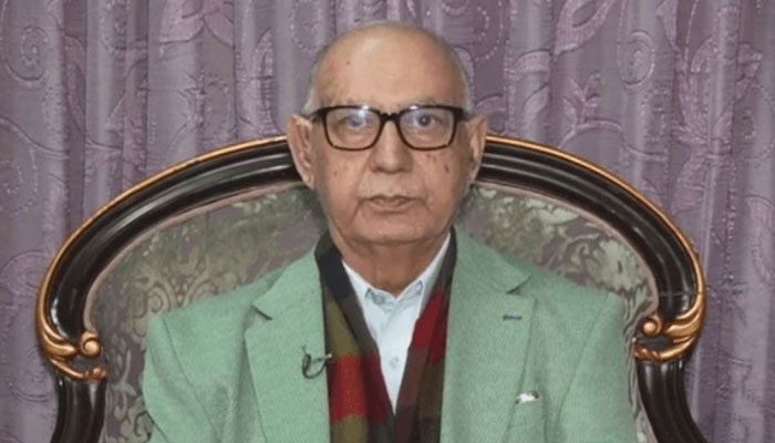 PMLN Parliamentary Party Leader in Senate and Chairman Senate Standing Committee on Foreign Affairs Irfan Siddiqui seen in this image. — APP/File