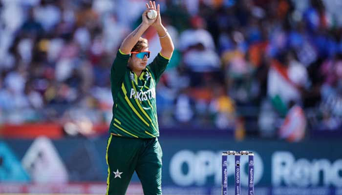 Pakistans Nida Dar gestures during the Group B T20 womens World Cup cricket match between India and Pakistan at Newlands Stadium in Cape Town on February 12, 2023. — AFP