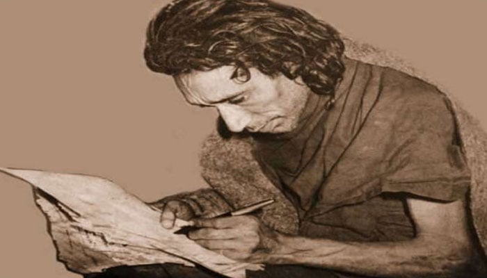 Renowned Urdu poet Saghar Siddiqui (late).— APP/file