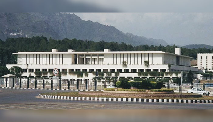 The establishment division building can be seen in this picture. — APP/File