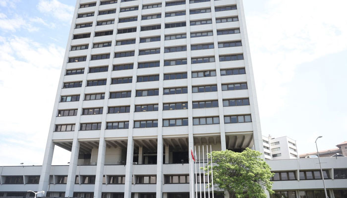 The headquarter of the Central Bank of the Republic of Turkiye (CRBT), Ankara, Turkey, June 9, 2023. — AFP