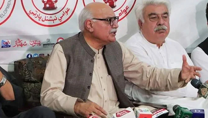 Provincial President of the Awami National Party, Mian Iftikhar Hussain seen in this image. — Facebook/@MianIftikharHus/file