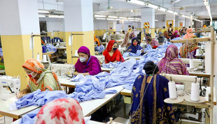 Women work in a garment factory in Dhaka, Bangladesh. — Reuters/File