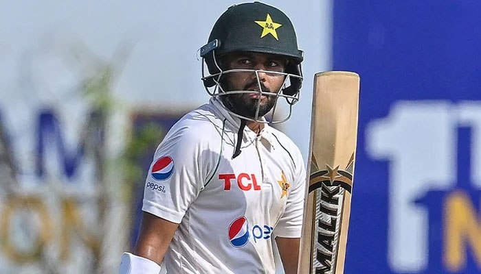 Pakistan cricket player Saud Shakeel seen in this image. — PCB/ File