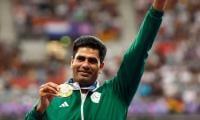 Nation on cloud nine as Arshad receives gold medal