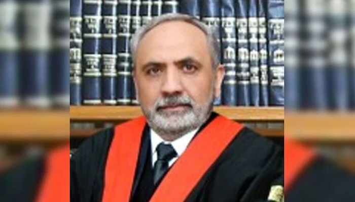 Chief Justice of Peshawar High Court Justice Ishtiaq Ibrahim. — PHC website/File