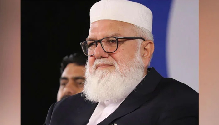 JI Naib Emir Liaquat Baloch can be seen in this image. — Facebook/@liaqatbalochJI/File