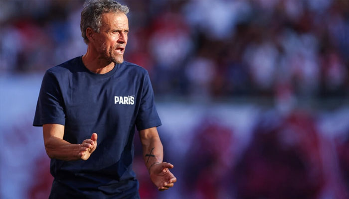 Paris Saint-Germain coach Luis Enrique. — AFP/file