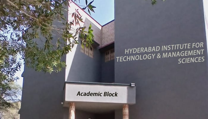 Hyderabad Institute for Technology and Managment Sciences building seen in this image on August 12,2024. — Facebook/@Hyderabad Institute for Technology and Managment Sciences