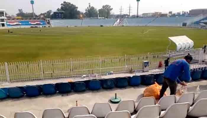 Rawalpindi Cricket Stadium seen on March 04, 2023. — Reporter