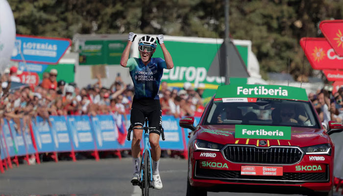 Oconnor celebrates winning. — Reuters/file