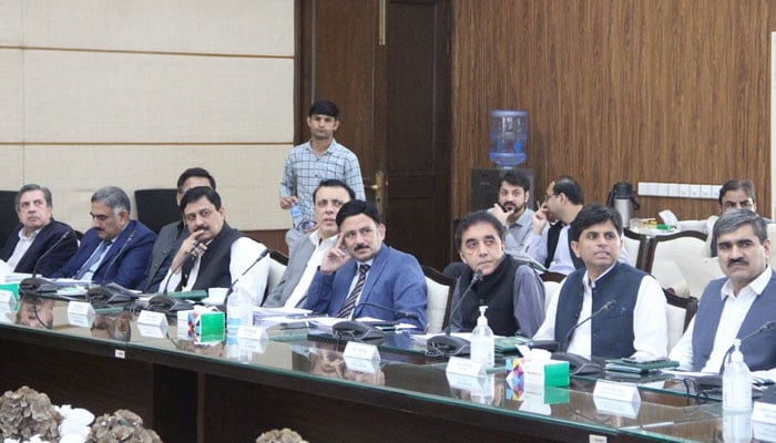 The 21st meeting of the Provincial Development Working Party (PDWP) CYF 2024-25 is underway in Lahore on August 26, 2024. — Facebook/ Planning and Development Board