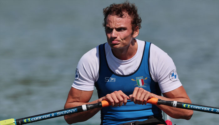 Italian rower Giacomo Perini.— Reuters/file