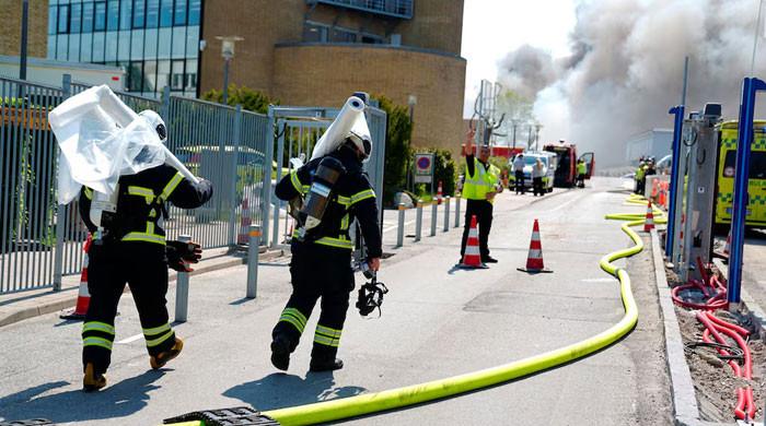 Library Explosion Four injured in Danish library chemistry show explosion