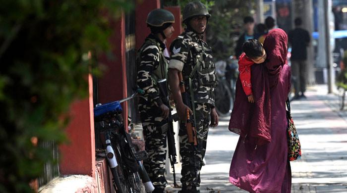 Indian army kills two suspected fighters in Kashmir