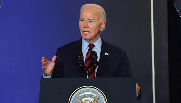 US President Joe Biden speaks during an event with world leaders on September 25, 2024, in New York City. — AFP