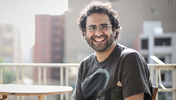 Egyptian activist Alaa Abd el-Fattah poses for a photo in this undated handout image on November 8, 2022. — Reuters