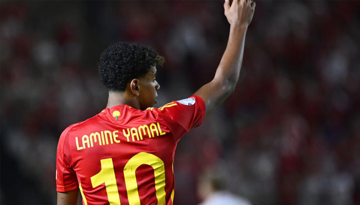 Spanish soccer player Lamine Yamal.— AFP/file