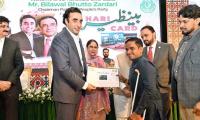 Bilawal launches Benazir Hari Card