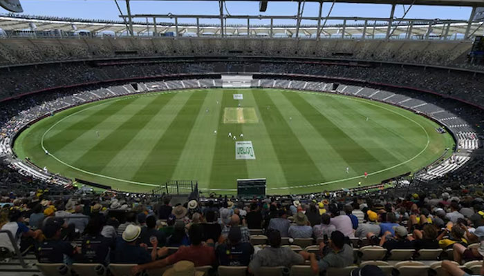 An undated image of Optus Stadium in Perth. — AFP/File
