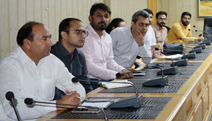 A two-day Office Automation System and E-filing course for the training of sports officers  at National Hockey Stadium on October 16, 2024. — Facebook/Directorate General Sports & Youth Affairs, Punjab