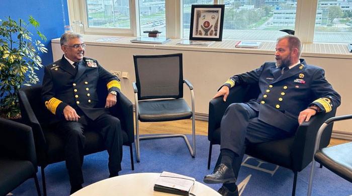 Pakistan, Netherlands naval chiefs discuss cooperation