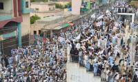 Thousands rally in Bannu for peace