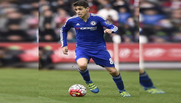 Former Brazil playmaker Oscar can be seen in this picture.—Reuters/file