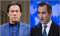 No US role in Imran’s ouster: State Dept