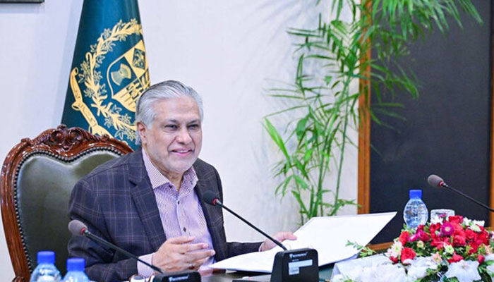 Deputy Prime Minister and Foreign Minister Senator Mohammad Ishaq Dar Chairs the Second meeting of the Committee on Medical Education at Ministry of Foreign Affairs on June 22, 2023. — APP