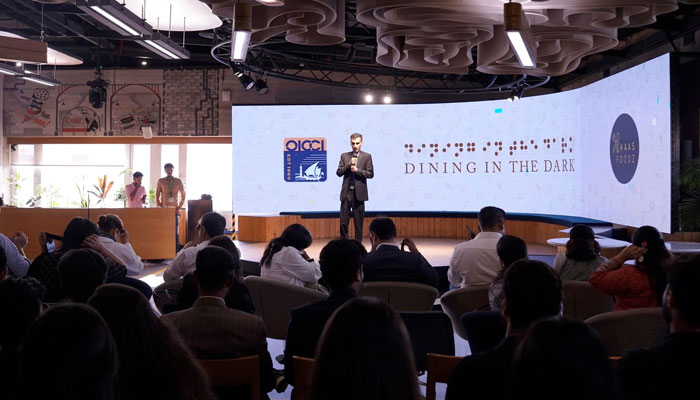 An speaker speaks in OICCIs hosted event. — Facebook@oiccipakistan/File