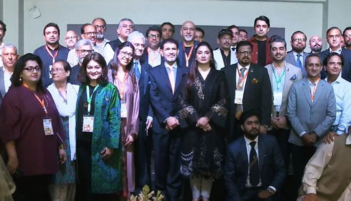 The representational image shows the Institute of Architects, Pakistan - IAP Lahore Chapter organiseing IAPex 2024 on the 1st , 2nd and 3rd Nov 2024. — Facebook@IAPNC