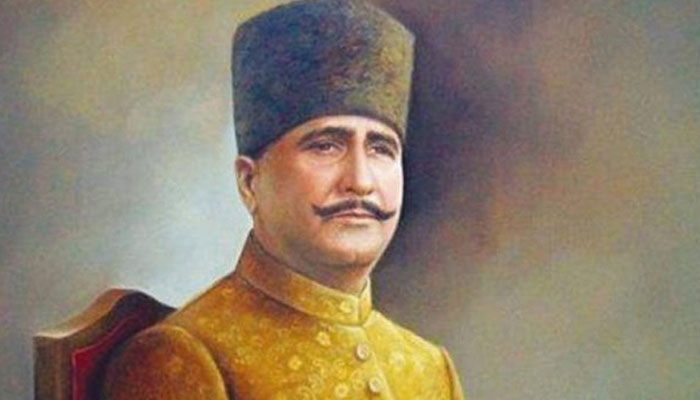Representational image of Pakistans national poet Allama Iqbal. — APP/File