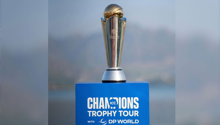 ICC Champions Trophy seen in this undated image. — Facebook@The_Real_PCB/file