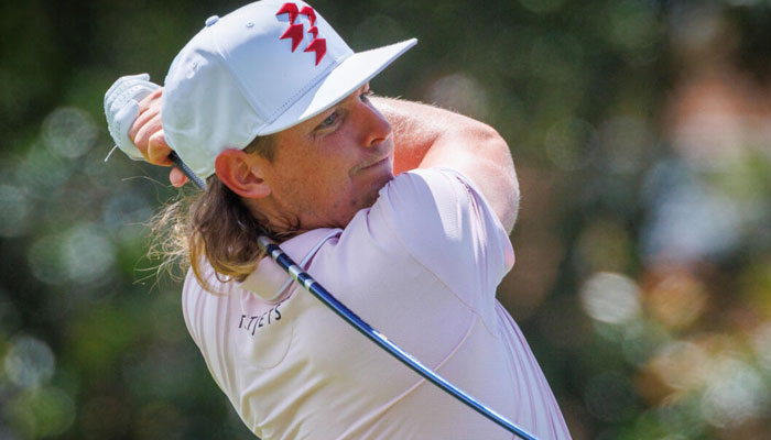 Cameron Smith playing a shot. — AFP/File