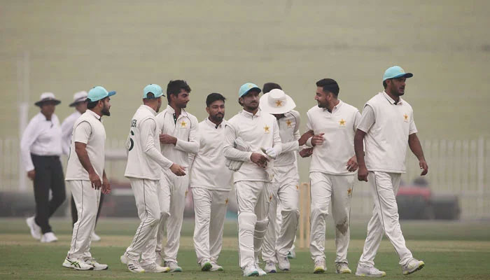 An undated image shows Pakistan Shaheens during match against Sri Lanka A.— PCB/File