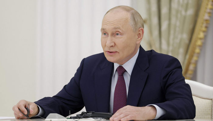 Russias President Vladimir Putin attends a meeting — AFP/File