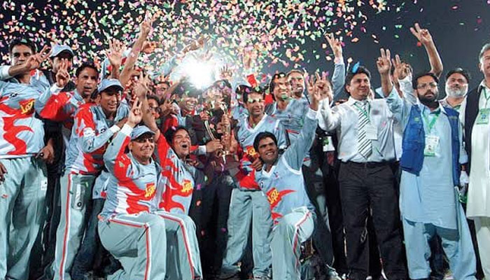 A group photo of the Sialkot Stallions team.— Facebook@92GreenShirts/File