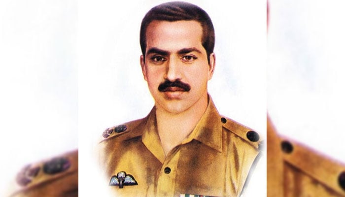 Major Shabbir Sharif Shaheed, Nishan-e-Haider seen in this image released on December 5, 2024. — Facebook@ISPROfficial1
