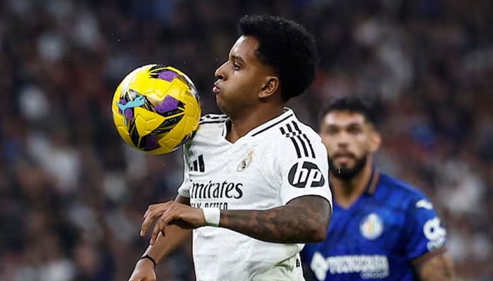 Real Madrid winger Rodrygoin action. — Reuters/File