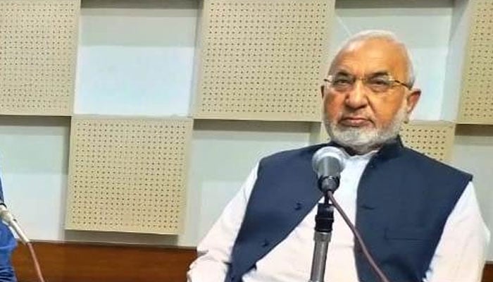 An ophthalmologist from KP and founder of two public sector medical colleges, Prof Dr Ziaul Islam seen in this image. — State Media/File