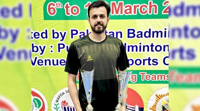 Ali Larosh wins two titles at National Badminton