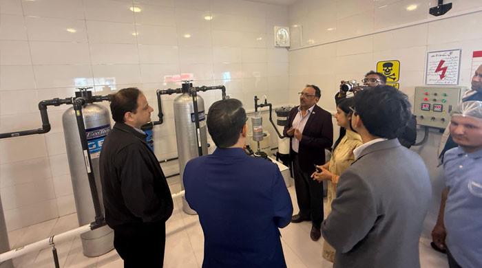 View of Mayor opens clean and safe drinking water facility