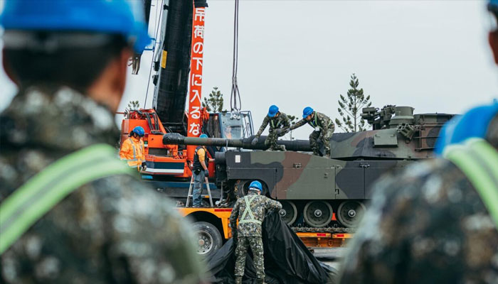 The tanks are being unloaded in Taiwan. —AFP/File
