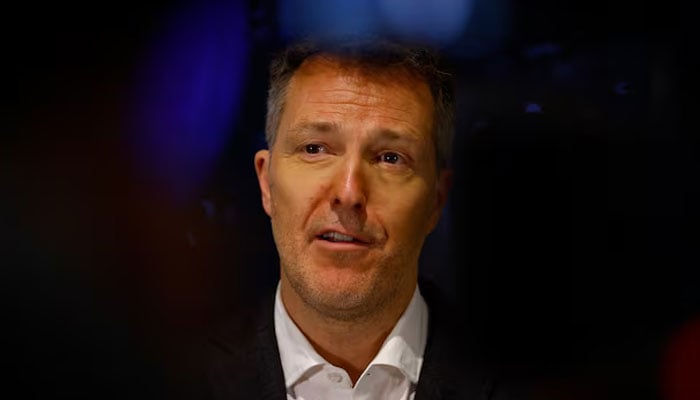 European sports development company A22 CEO Bernd Reichart during an interview after the European Court of Justice ruled that UEFA and FIFA acted against competition law by blocking the formation of the European Super League. — Reuters/File