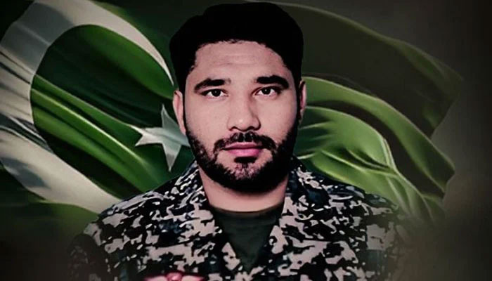 Pakistan Rangers personnel Lance Naik Muhammad Tanveer. — APP/File