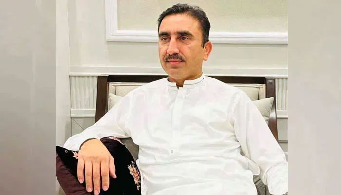 Advisor to the Chief Minister on Tourism, Culture, Archaeology and Museums Zahid Chanzeb seen in this image on January 11, 2024. — Facebook@Zahid Chanzeb