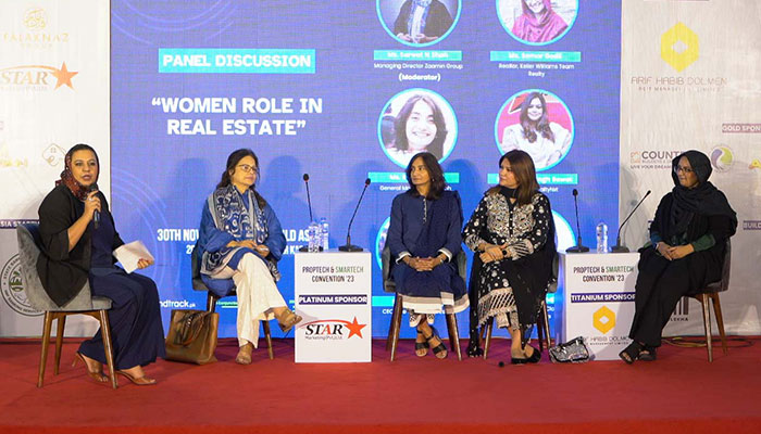 A female participant speaking at Build Asia exhibition. — Build Asia website/File